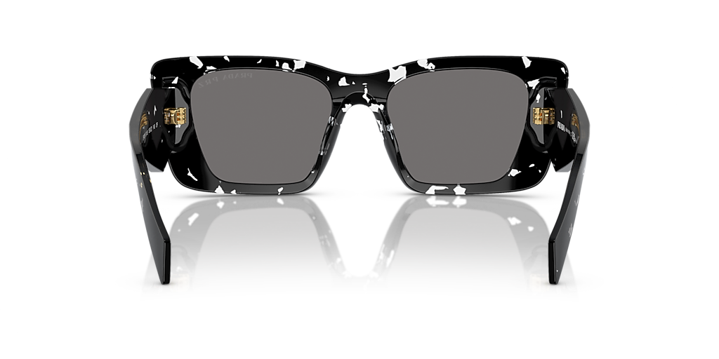 Prada PR 08YS XS (51 - 18) with Grey lenses and Black frame
