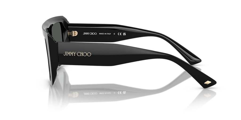 Jimmy Choo JC5026U XXS (52 - 17) with Grey lenses and Black frame