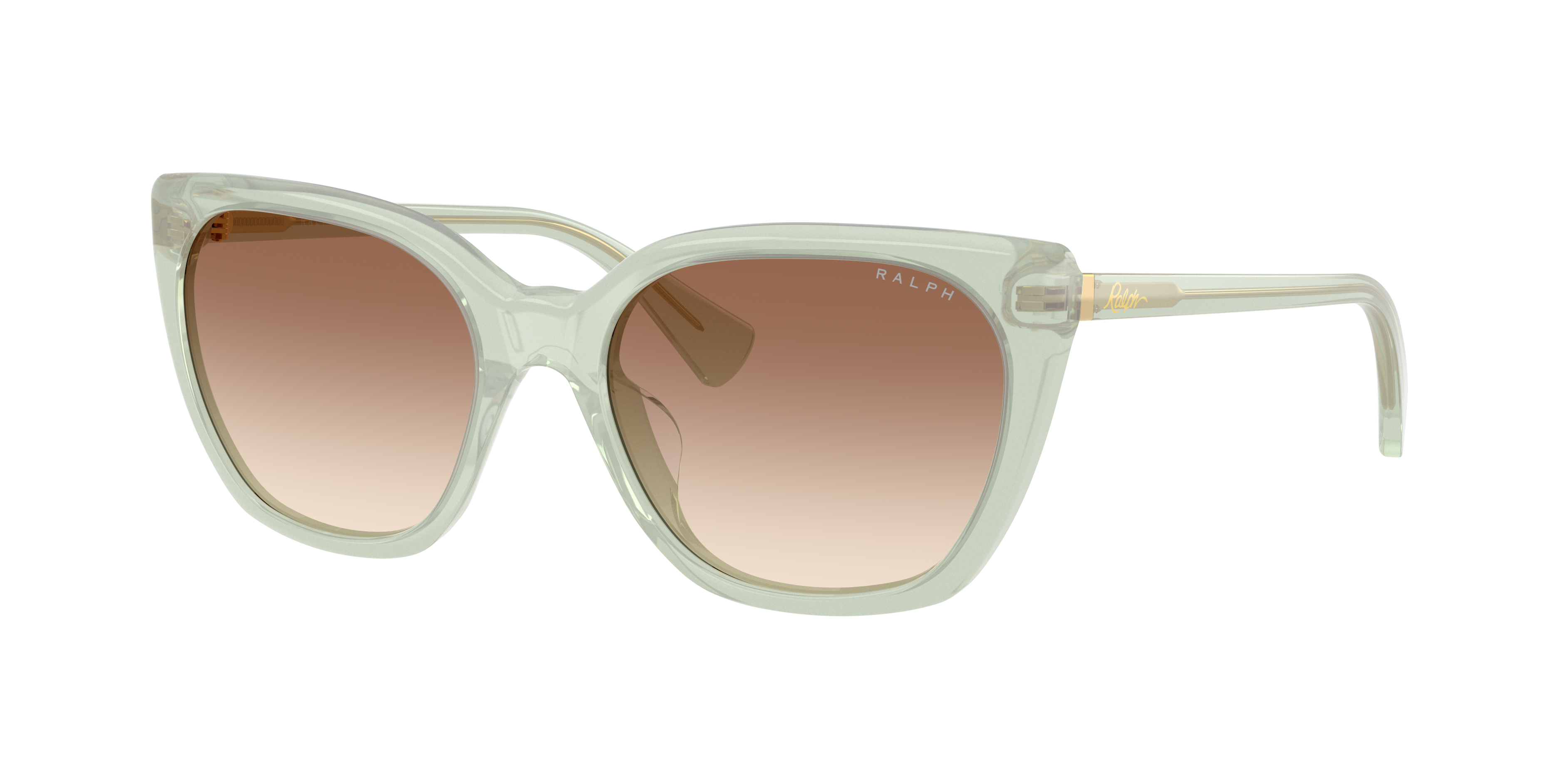 Ralph Woman Sunglass RA5330U -  Frame color: Shiny Milky Green, Lens color: Light Brown Gradient
