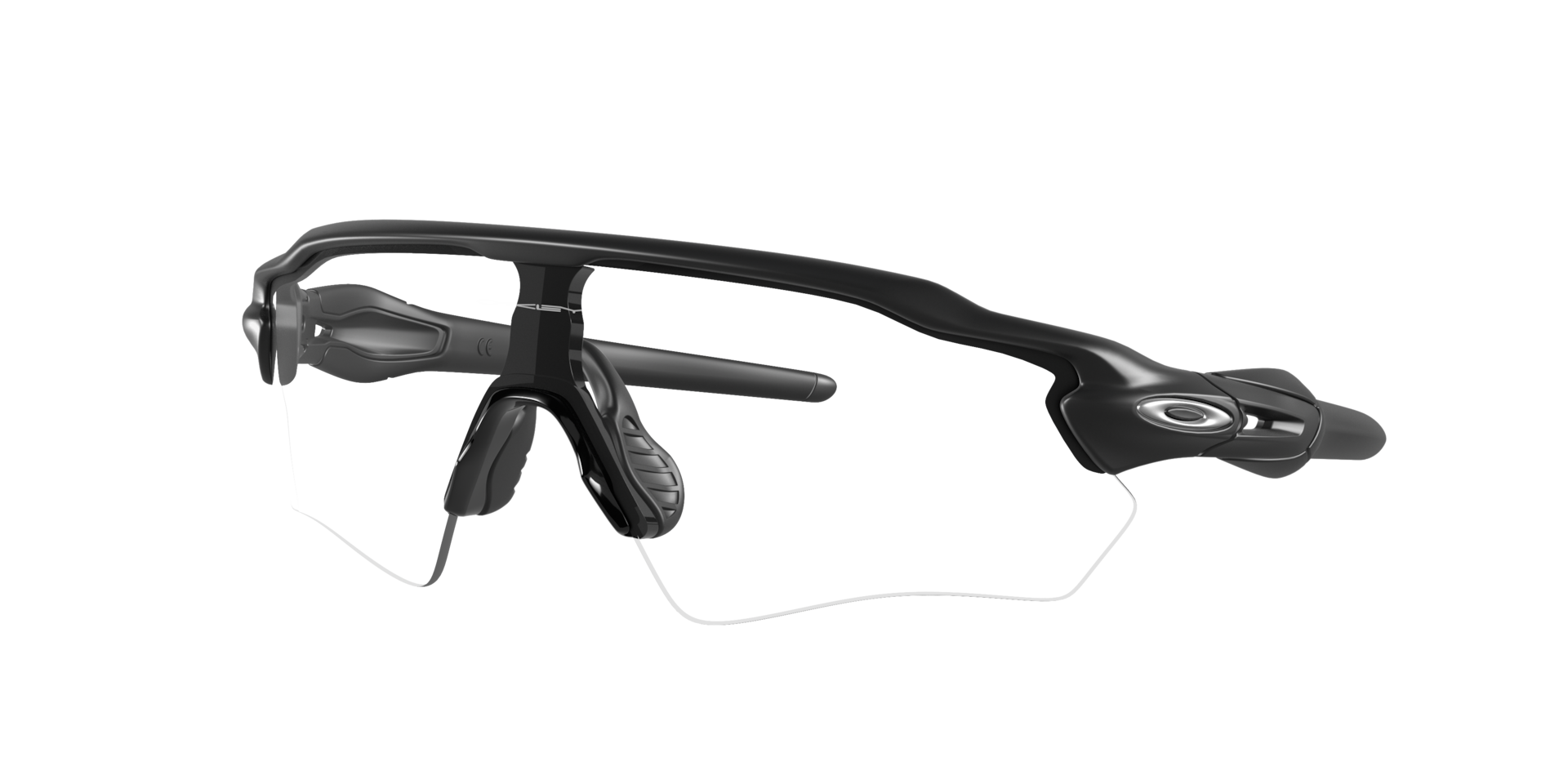 Oakley Mann Sunglass Radar® EV Path® - Rahmenfarbe: Matt Schwarz, Linsenfarbe: Klar
