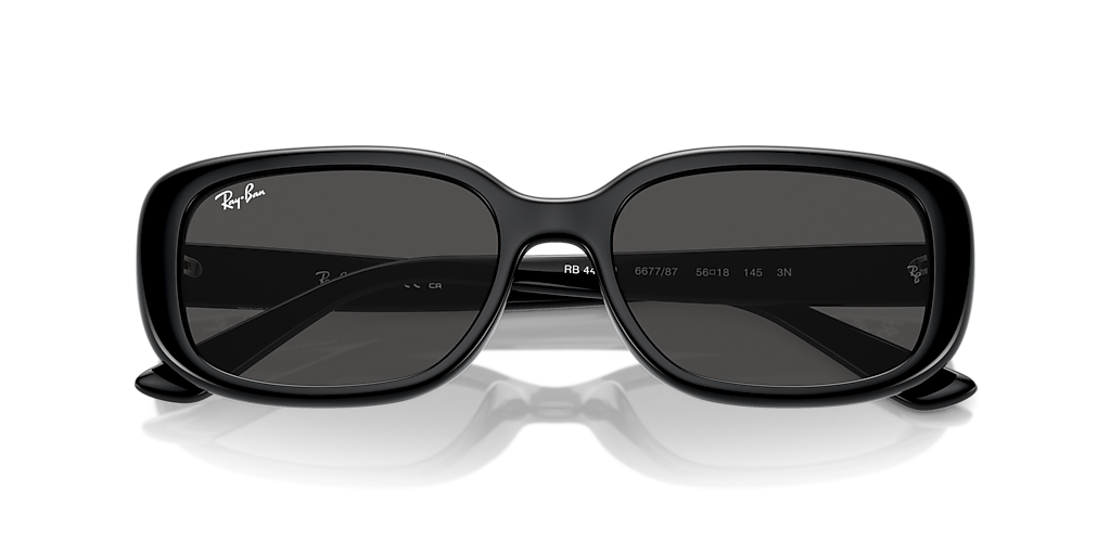 Ray-Ban RB4421D Bio-Based M (56 - 18) with Grey lenses and Black
