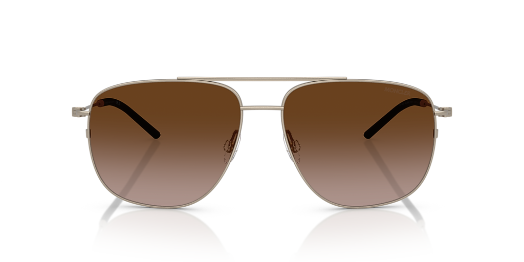Moncler ME4004 Alumni XXL (60 - 15) with Brown lenses and Copper