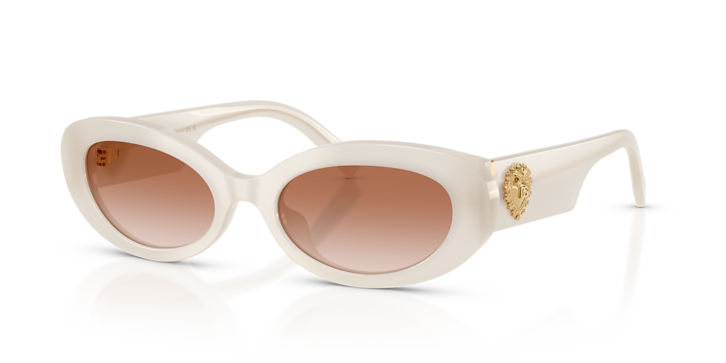 Dolce&Gabbana DG4537 S (53 - 19) with Pink lenses and White frame