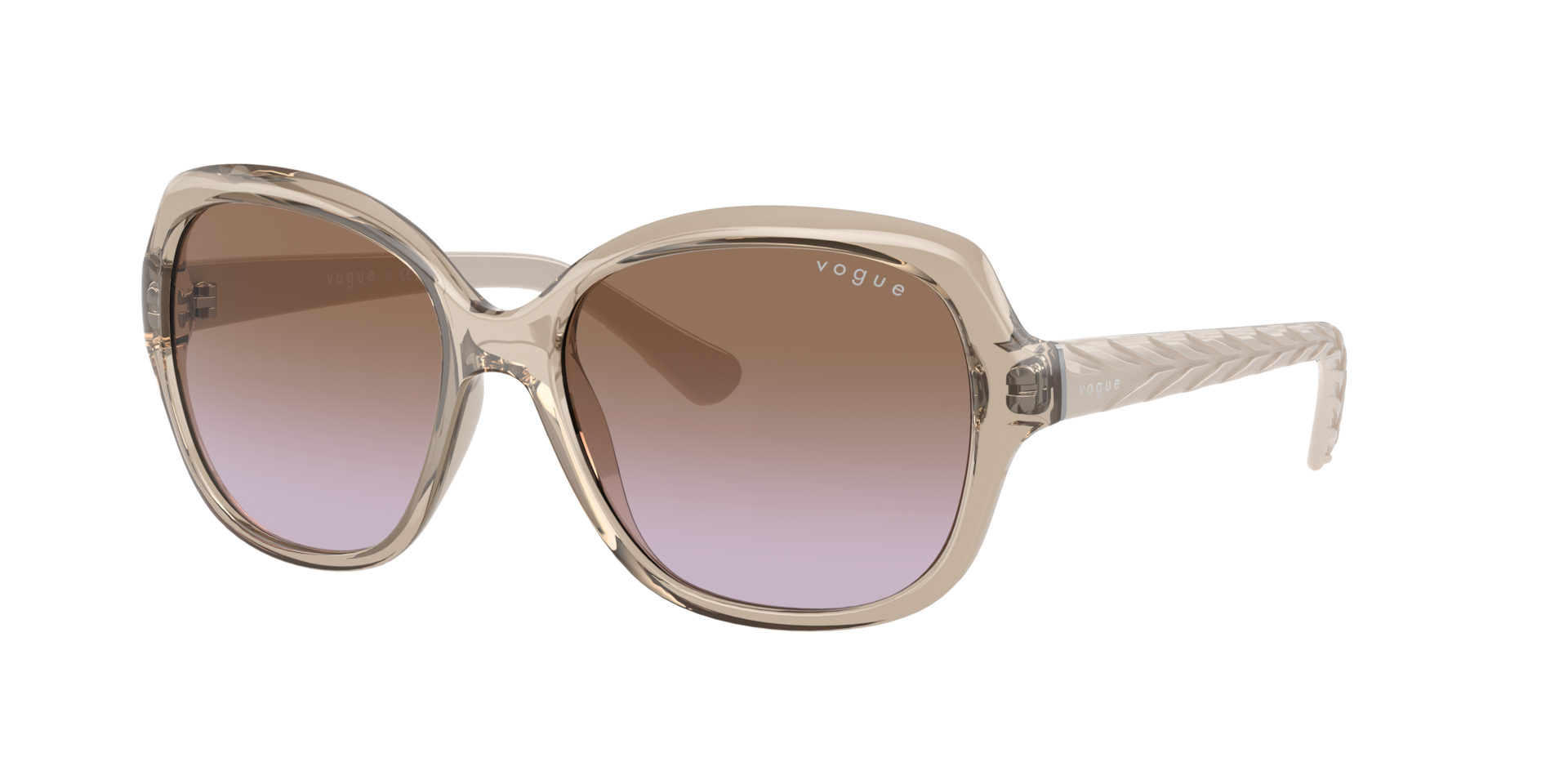 Vogue Eyewear Women's Brown Vo2871s 299068 Woman Sunglasses Injected Squared Normal Shaded - Image 2
