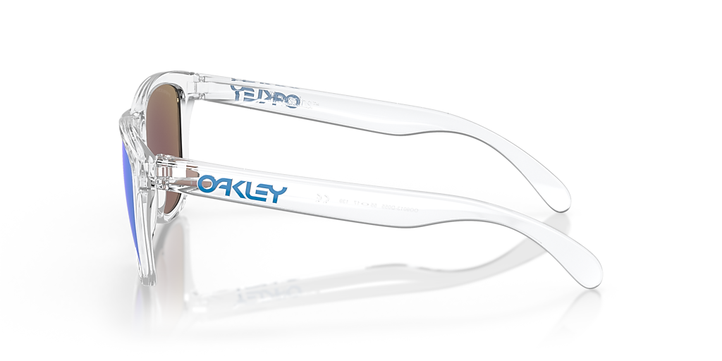 Oakley Frogskins™ XL (55 - 17) with Blue lenses and Transparent