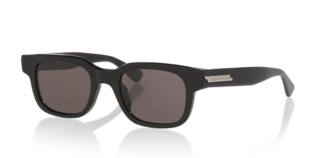 Bottega Veneta BV1411S M (49 - 21) with Grey lenses and Black