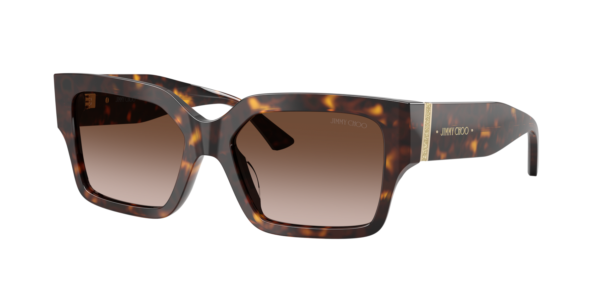 Jimmy Choo Woman Sunglass JC5058JU -  Frame color: Havana, Lens color: Brown Gradient