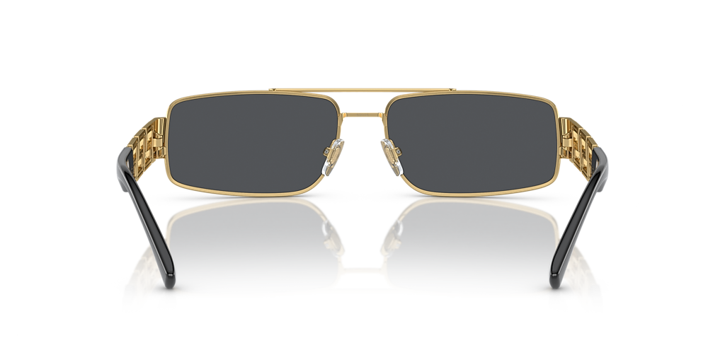 Versace VE2257 XL (60 - 16) with Grey lenses and Gold frame