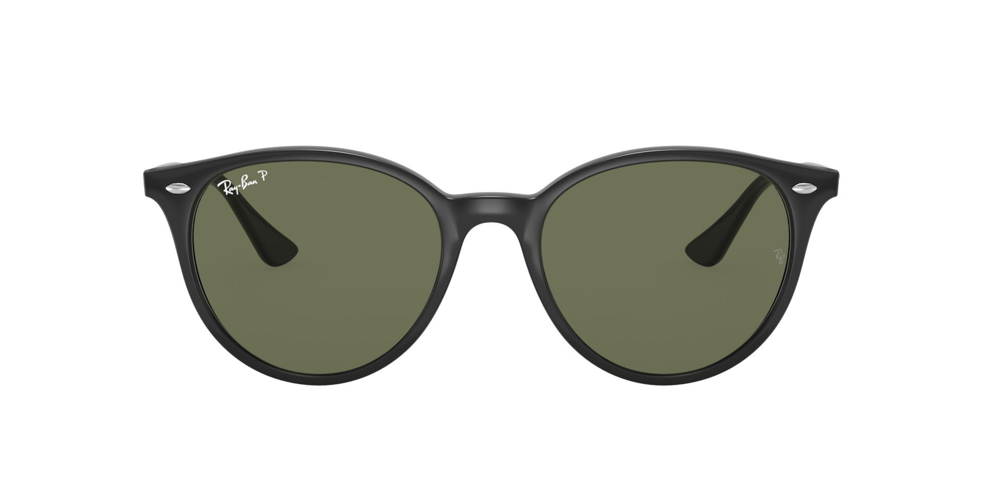 Ray-Ban RB4305 M (53 - 19) with Green lenses and Black frame