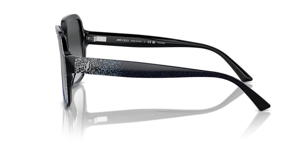 Jimmy Choo JC5005 M (55 - 16) with Grey lenses and Black  display picture 2