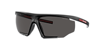 Prada Linea Rossa PS 07YS XXL (76 - 12) with Orange lenses and