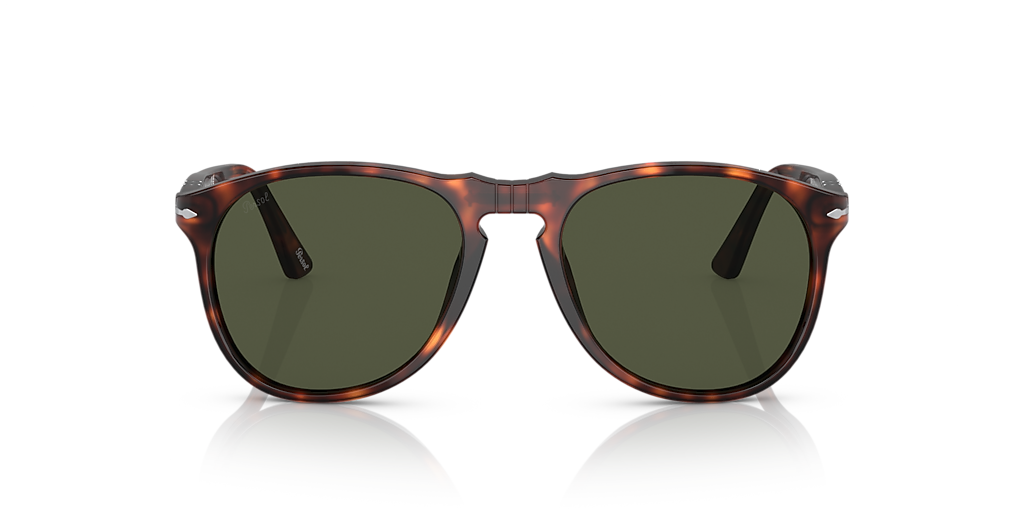 Persol PO9649S L (55 - 18) com Lentes Verde e Armação Tartaruga