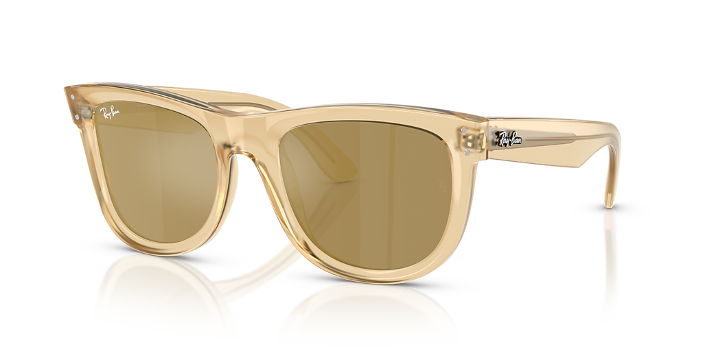 Ray-Ban Wayfarer Reverse S (50 - 22) with Gold lenses and Yellow