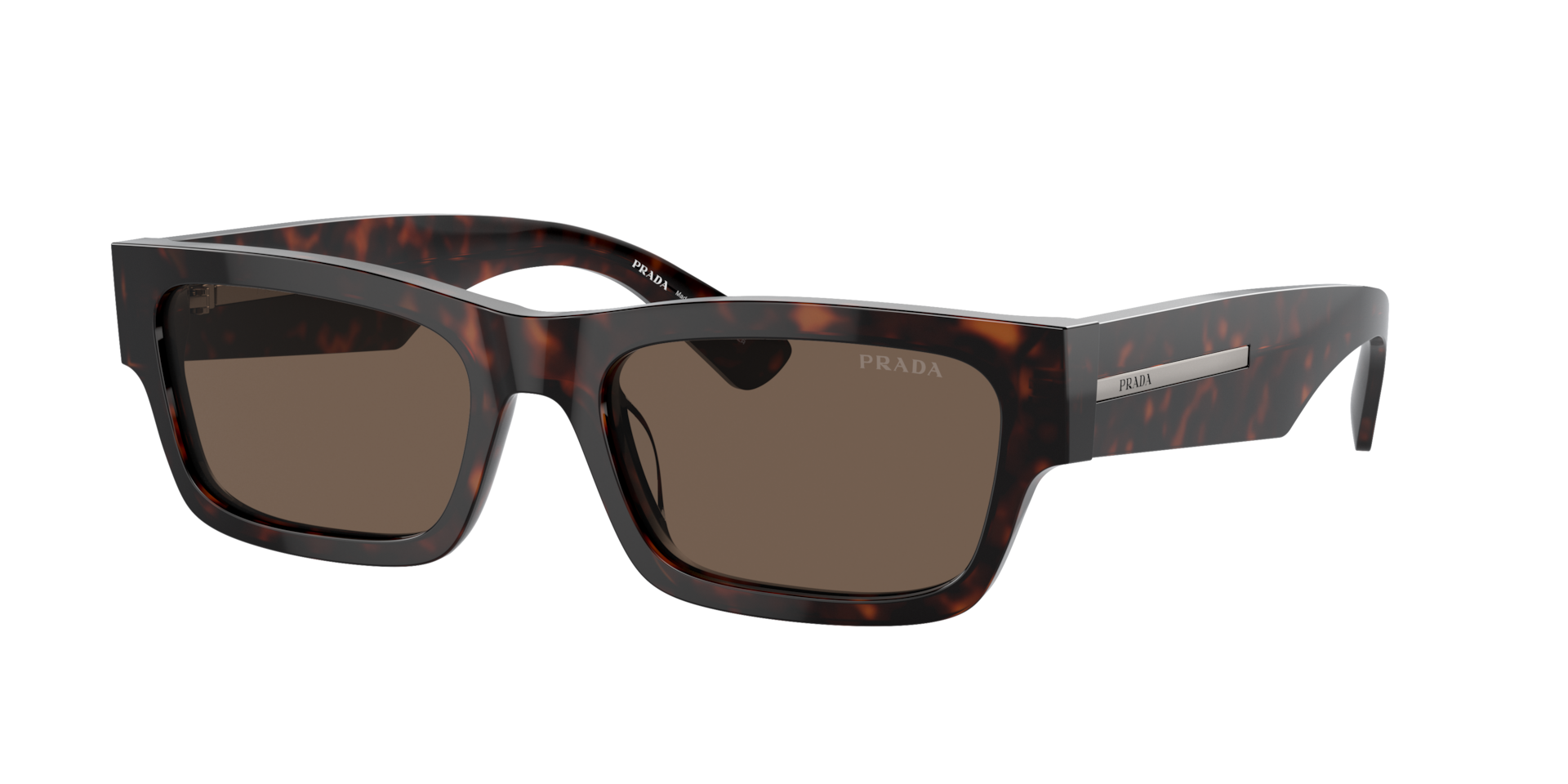 Prada Homme Sunglass PR A03S - Couleur du Monture Havana Couleur de Lentille Brun 273 €