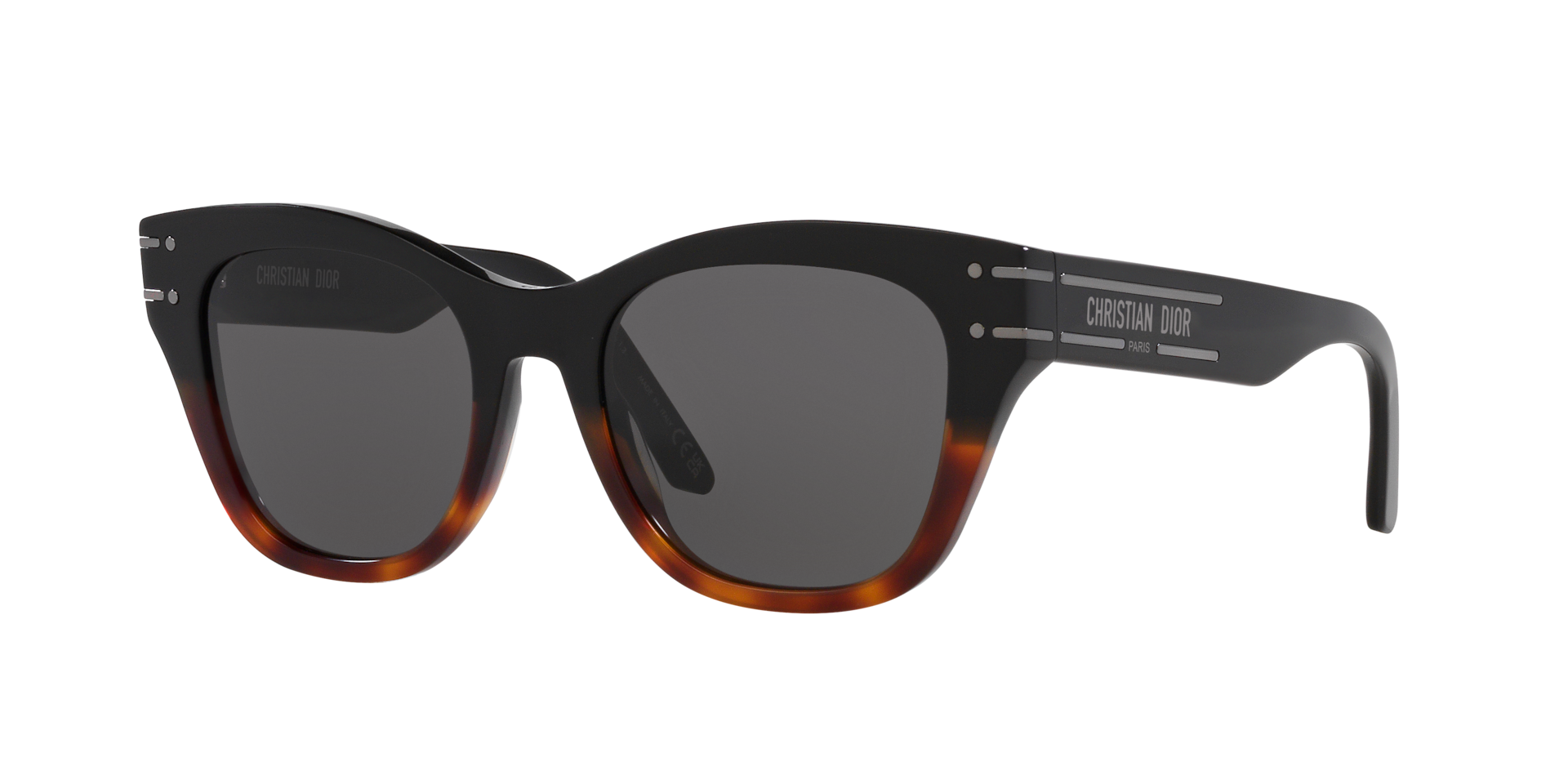 DIOR DiorSignature B4I XL (55 - 19) with Grey lenses and Black