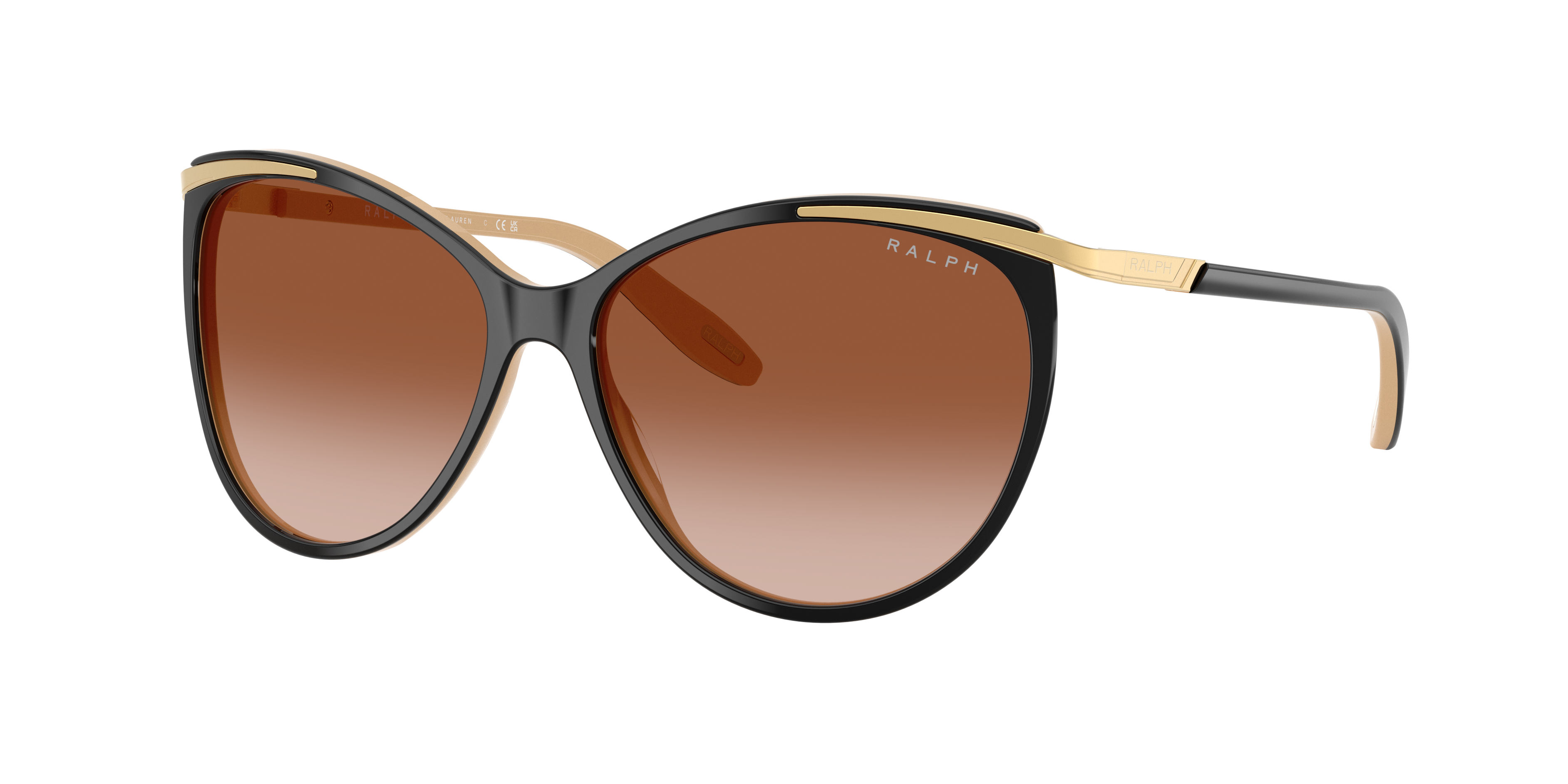 Ralph RA5150 L (59 - 15) with Brown lenses and Black frame