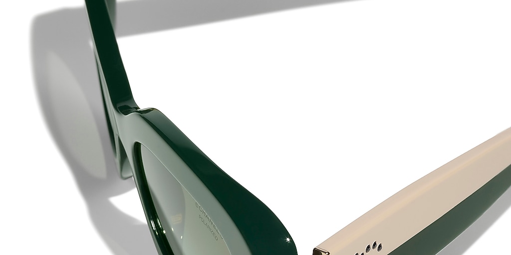 Chanel Oval Sunglasses CH5562B CH5562B M (53 - 17) with Green
