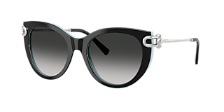 Tiffany & Co. TF4237B M (55 - 17) with Grey lenses and Black frame