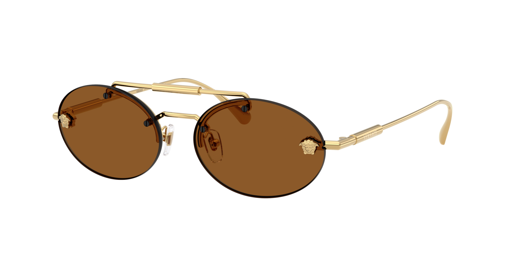 Versace Sunglasses - Female - Sunglasses - Yellow - 56 Mm - Accessories - Image 5