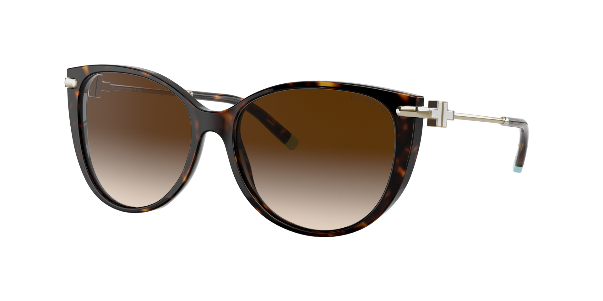 Tiffany & Co. TF4178F XL (57 - 16) with Brown lenses and Tortoise