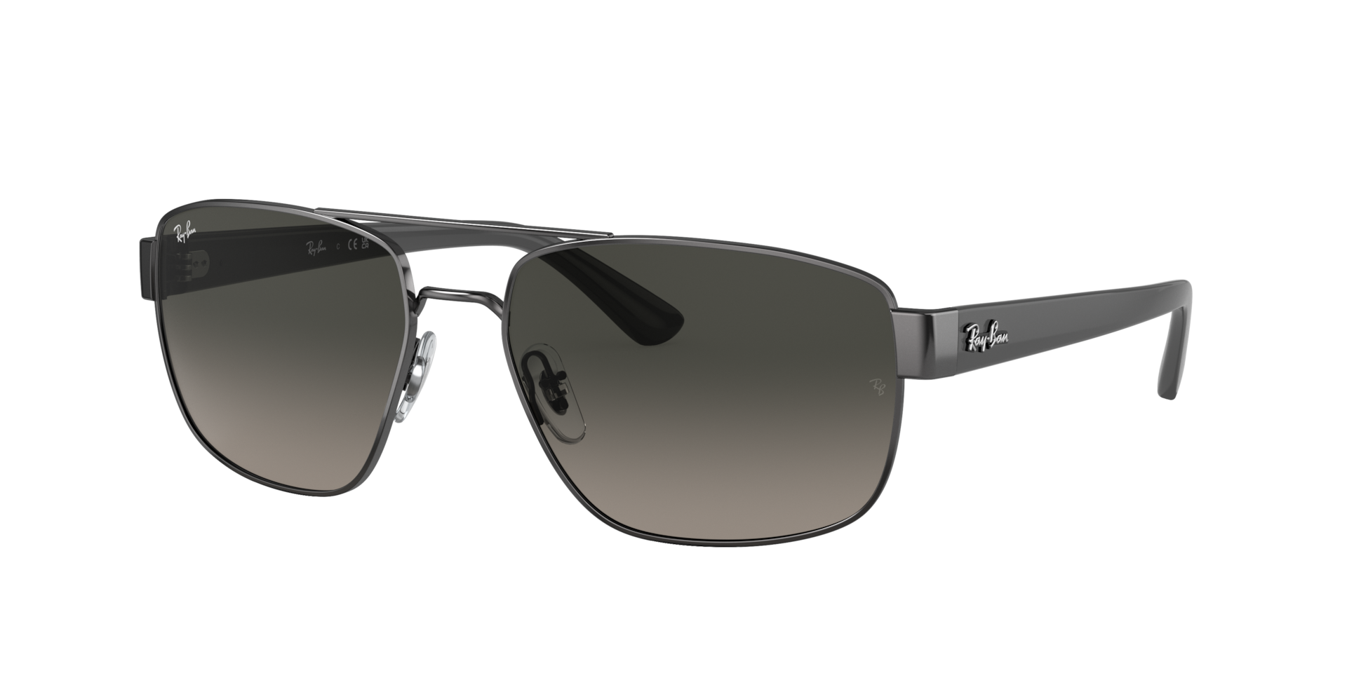 Ray-Ban Mannelijk Sunglass RB3663 - Framekleur: Staalgrijs, Lenskleur: Grijs Gradiënt