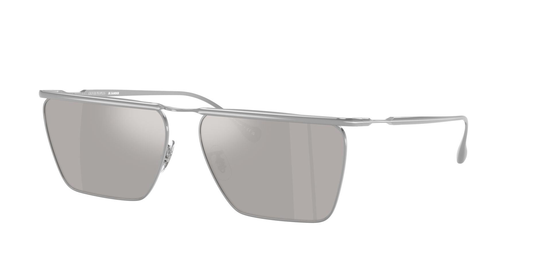 Oliver Peoples Unisex Sunglass OV1370ST Edition 2 - Rahmenfarbe: Silber, Linsenfarbe: Soft Silber verspiegelt