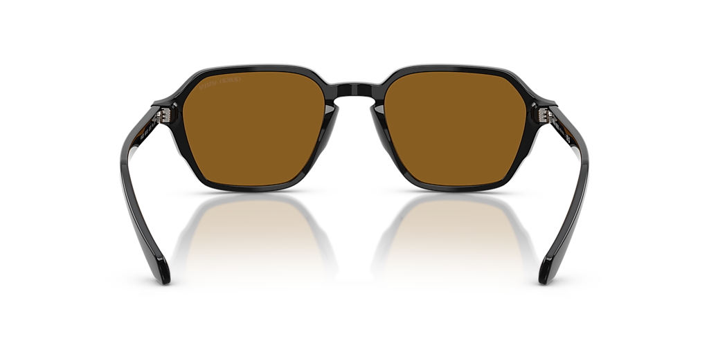 Giorgio Armani AR8220 S (52 - 20) with Brown lenses and Black