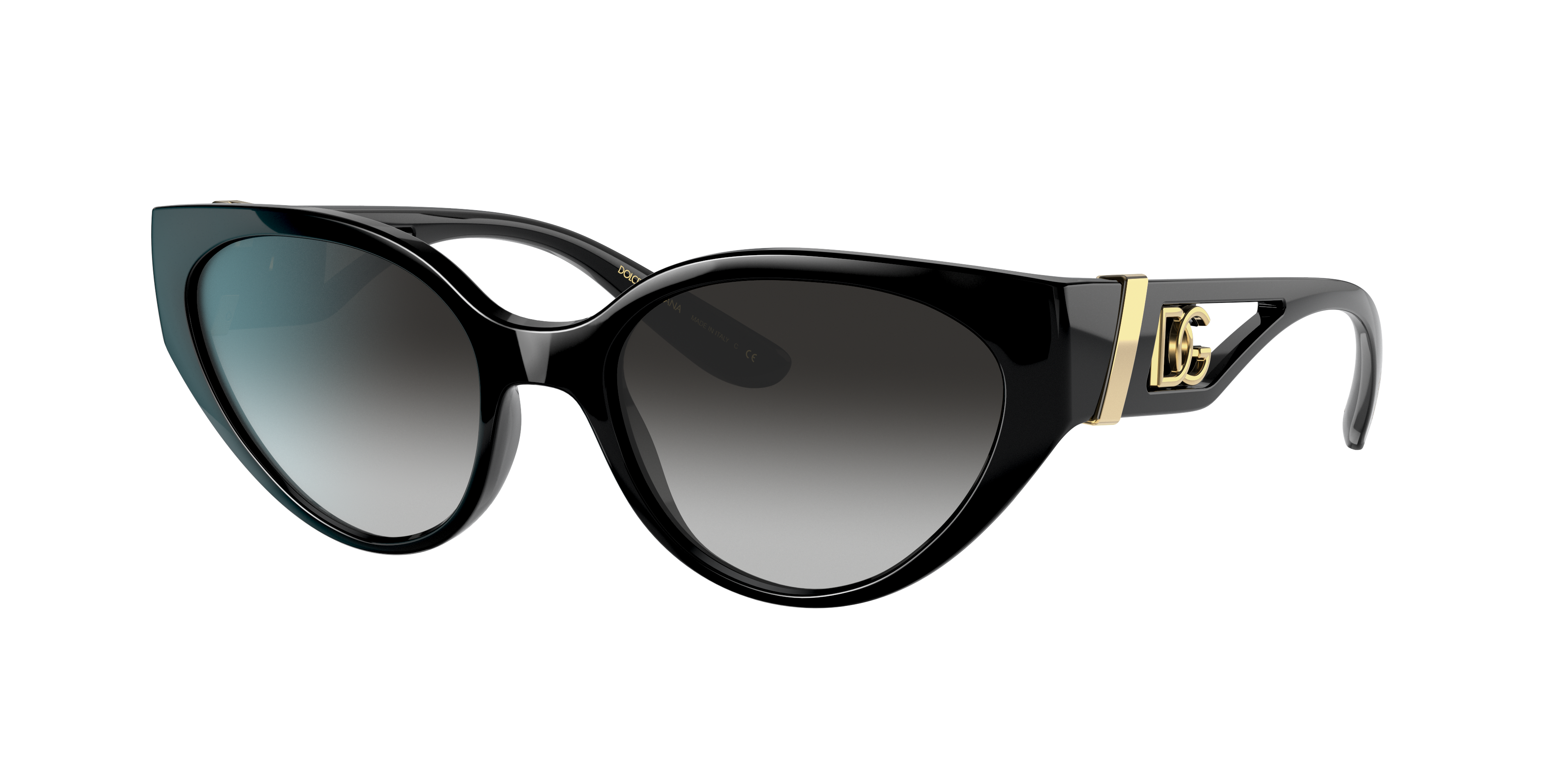 Dolce&Gabbana DG6146 XL (54 - 19) with Grey lenses and Black frame