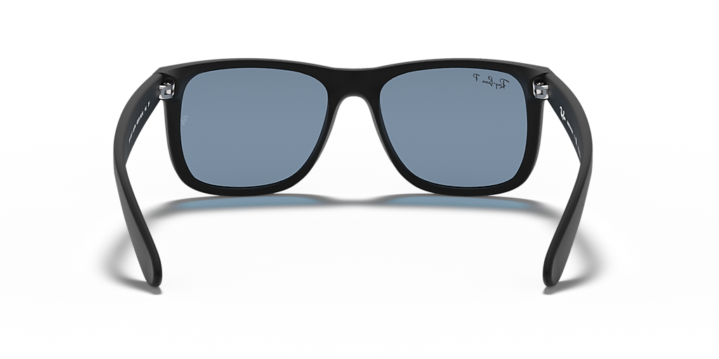 Ray-Ban Justin Classic M (55 - 17) with Blue lenses and Black