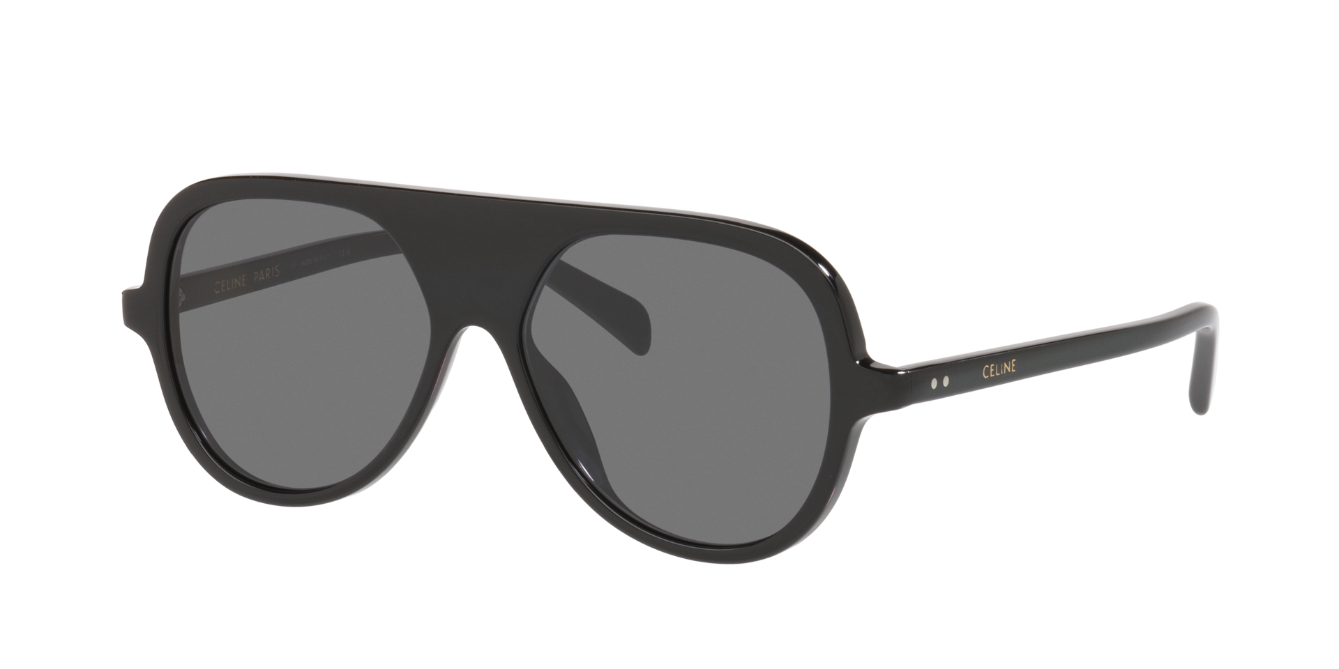 Celine Man Sunglass Celine Défilé Cl40366I - Frame color: Black, Lens color: Grey