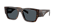 Prada PR 10ZS L (54 - 20) with Grey lenses and Black frame