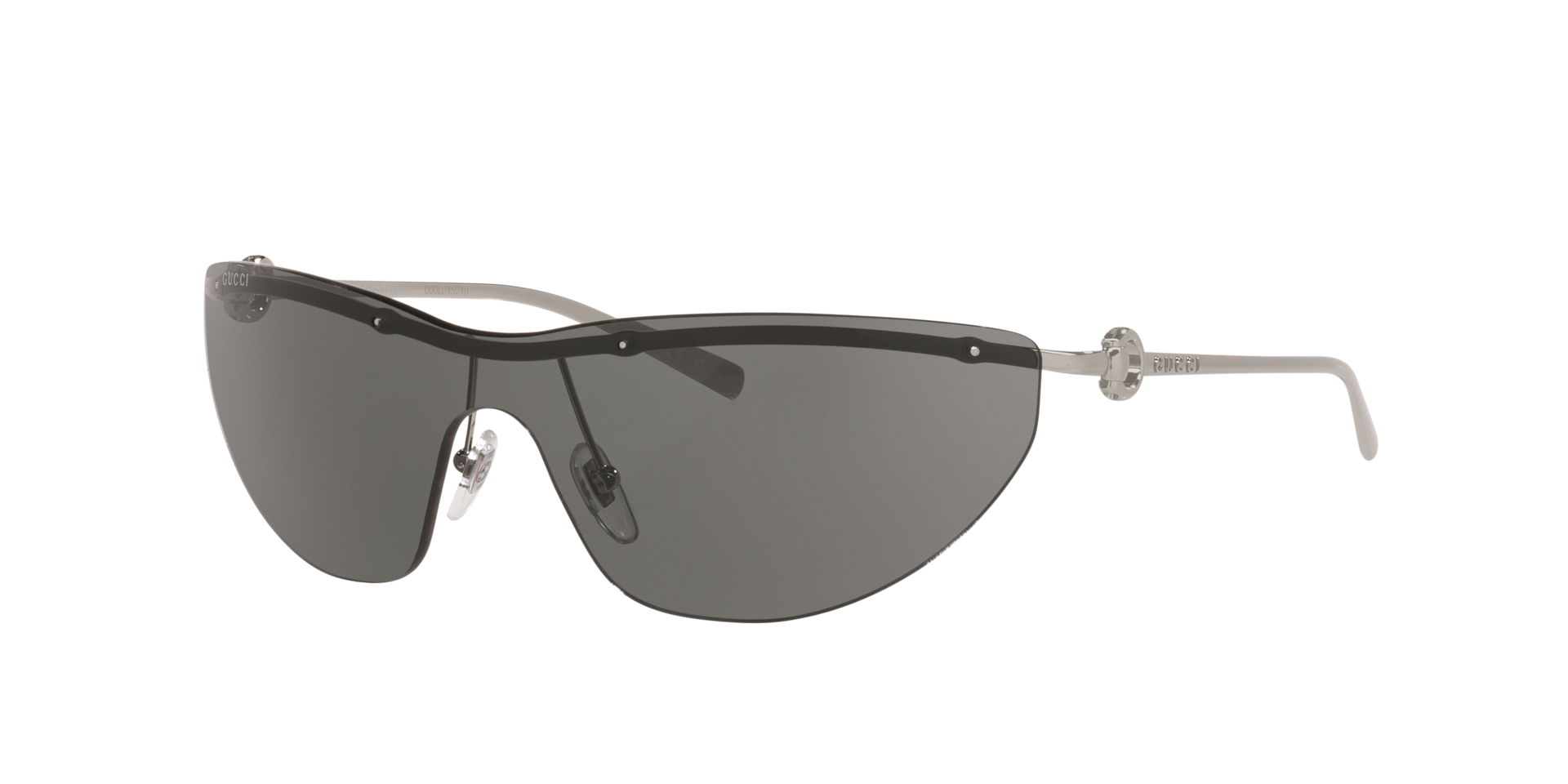 Gucci Femme Sunglass Gg1700S - Couleur du Monture Argent Couleur de Lentille Gris 336 €