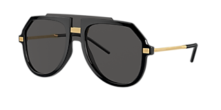 Dolce&Gabbana DG2333B (0 - 138) with Grey lenses and Silver frame