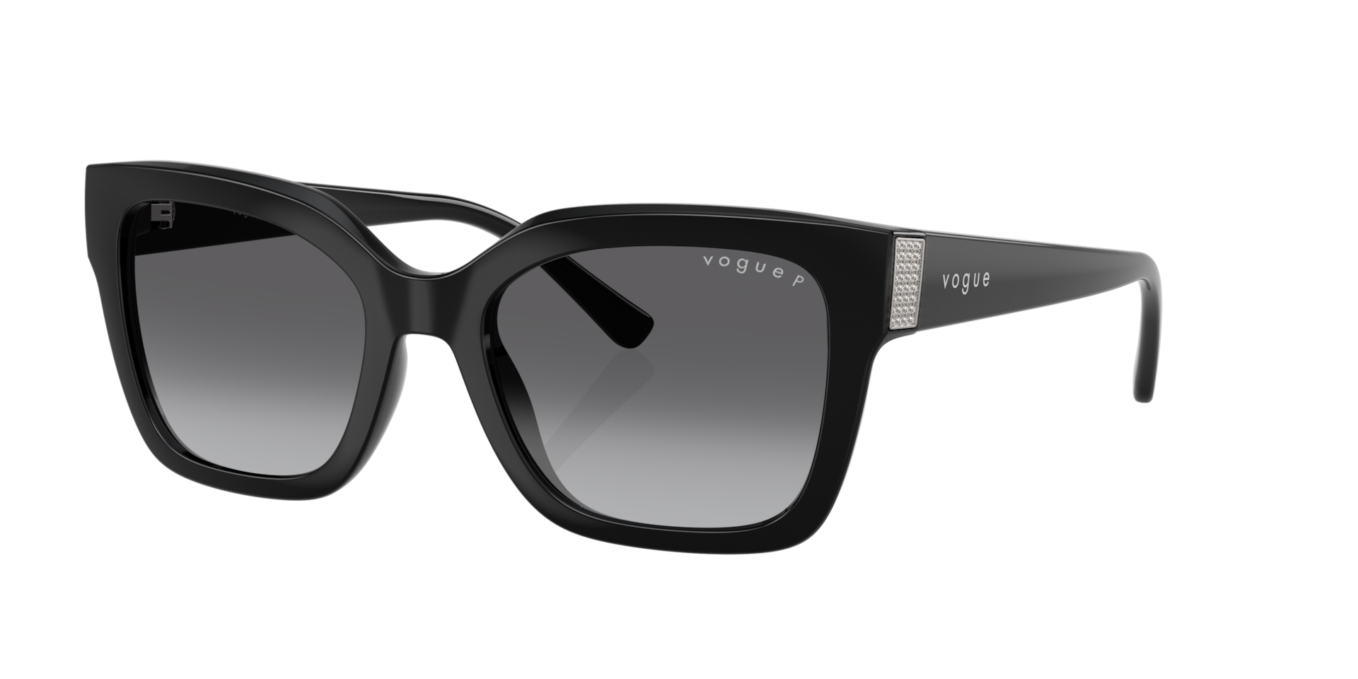 Vogue Eyewear Woman Sunglass VO5613SB -  Frame color: Black, Lens color: Gradient Grey Polarized