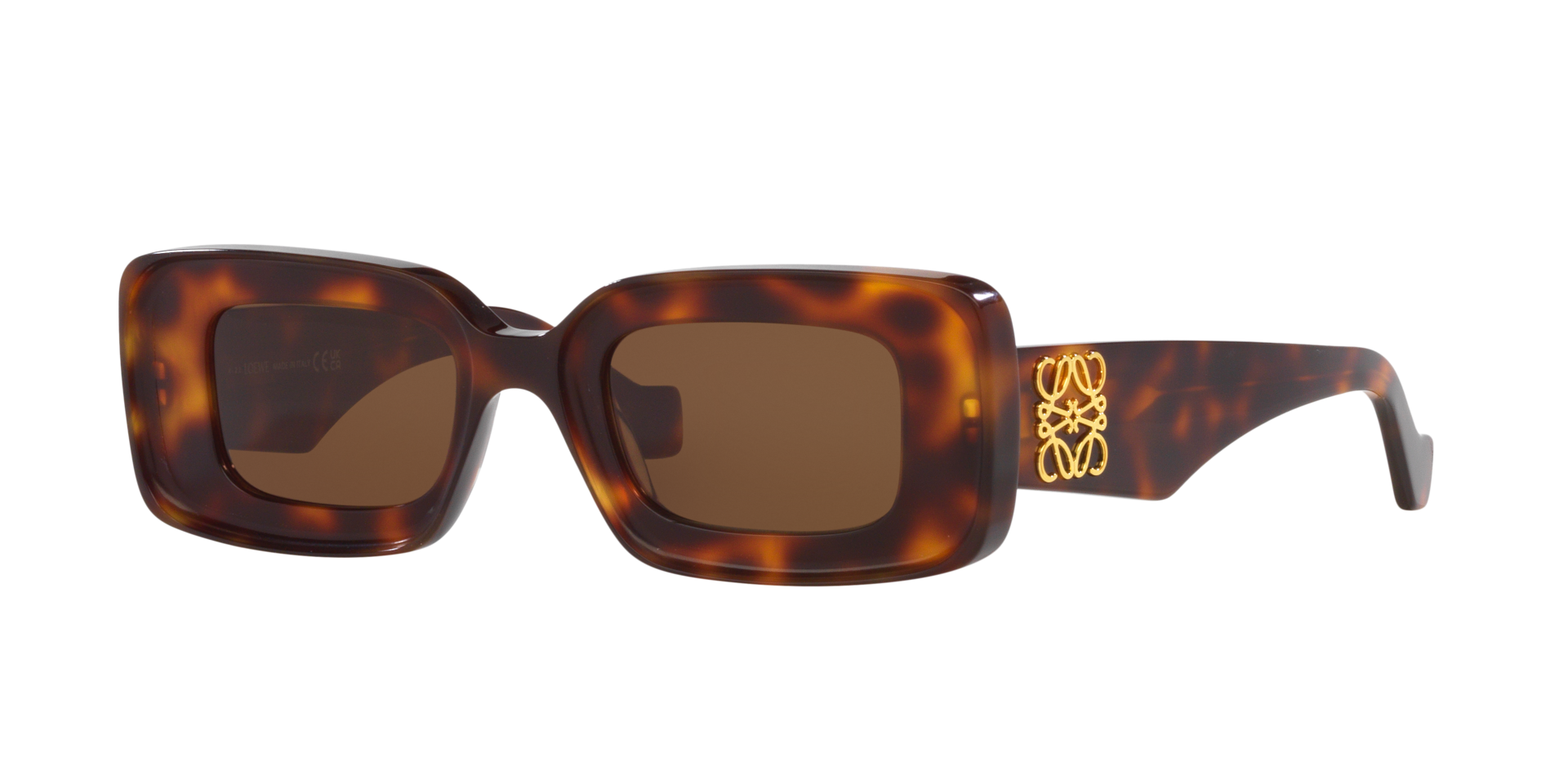 Loewe Femme Sunglass Anagram LW40101I - Couleur du Monture caille Couleur de Lentille Brun 350 €