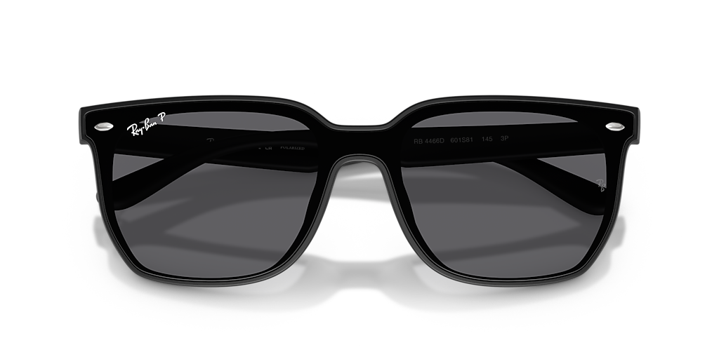 Ray-Ban RB4466D XL (0 - 147) with Grey lenses and Black frame
