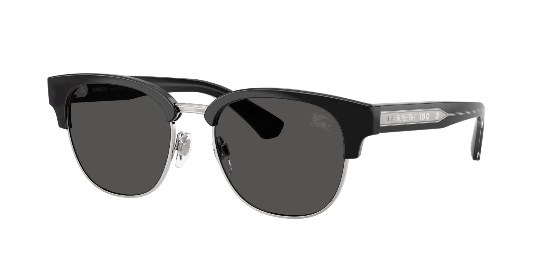 Burberry Mann Sunglass BE4485 - Rahmenfarbe: Schwarz, Linsenfarbe: Dunkelgrau