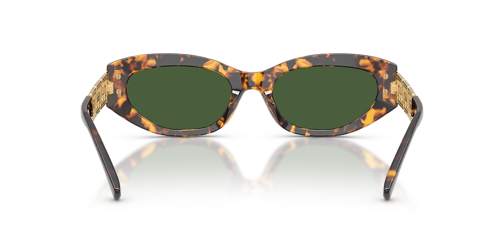 Versace VE4501 XL (54 - 19) con Cristales Verde y Montura Carey