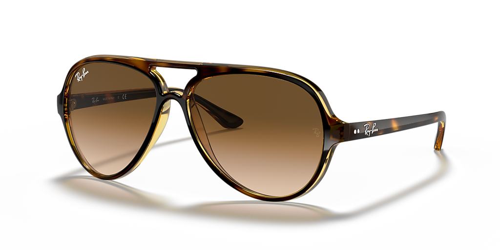 Ray-Ban Cats 5000 Classic M (59 - 13) com Lentes Marrom e Armação