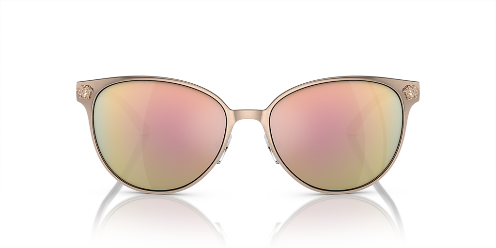 Versace VE2168 M (57 - 16) with Grey lenses and Pink frame