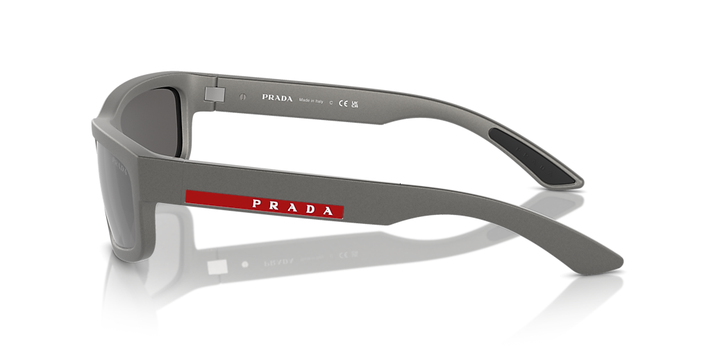 Prada Linea Rossa PS 05ZS XL (59 - 17) with Silver lenses and Grey