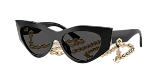 Jimmy Choo JC5008 S (55 - 16) with Grey lenses and Black frame
