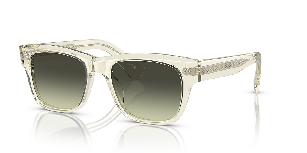 Oliver Peoples Birell Sun M (52 - 18) with Green lenses and Brown