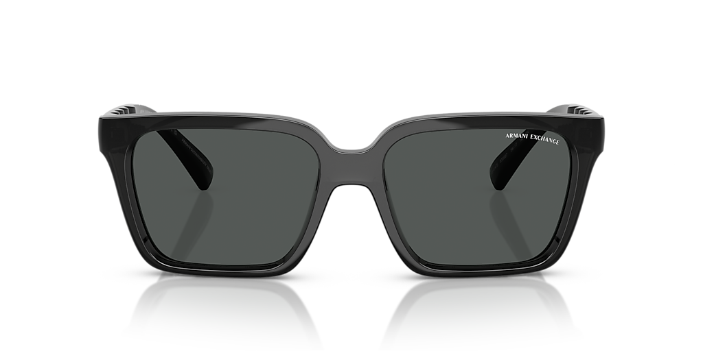 Armani Exchange AX4147S M (56 - 17) with Grey lenses and Grey