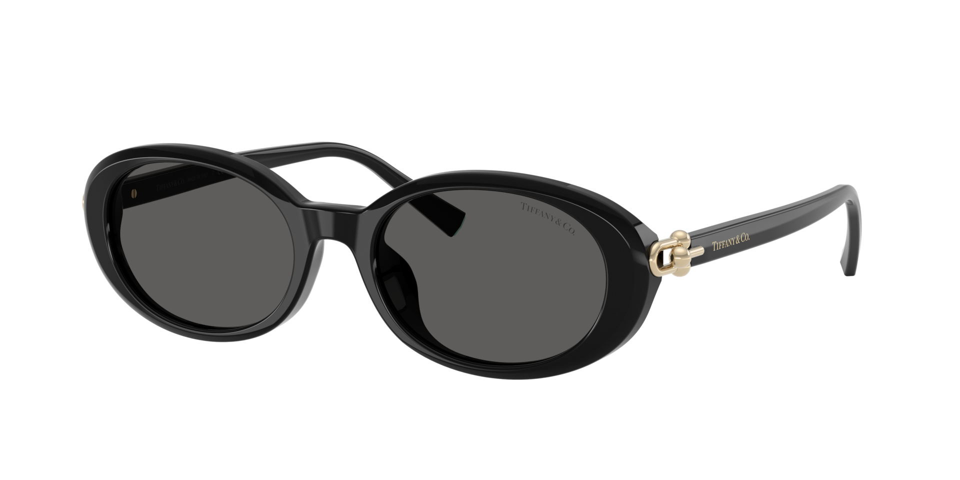 Tiffany & Co. Woman Sunglass TF4242D -  Frame color: Black, Lens color: Dark Grey