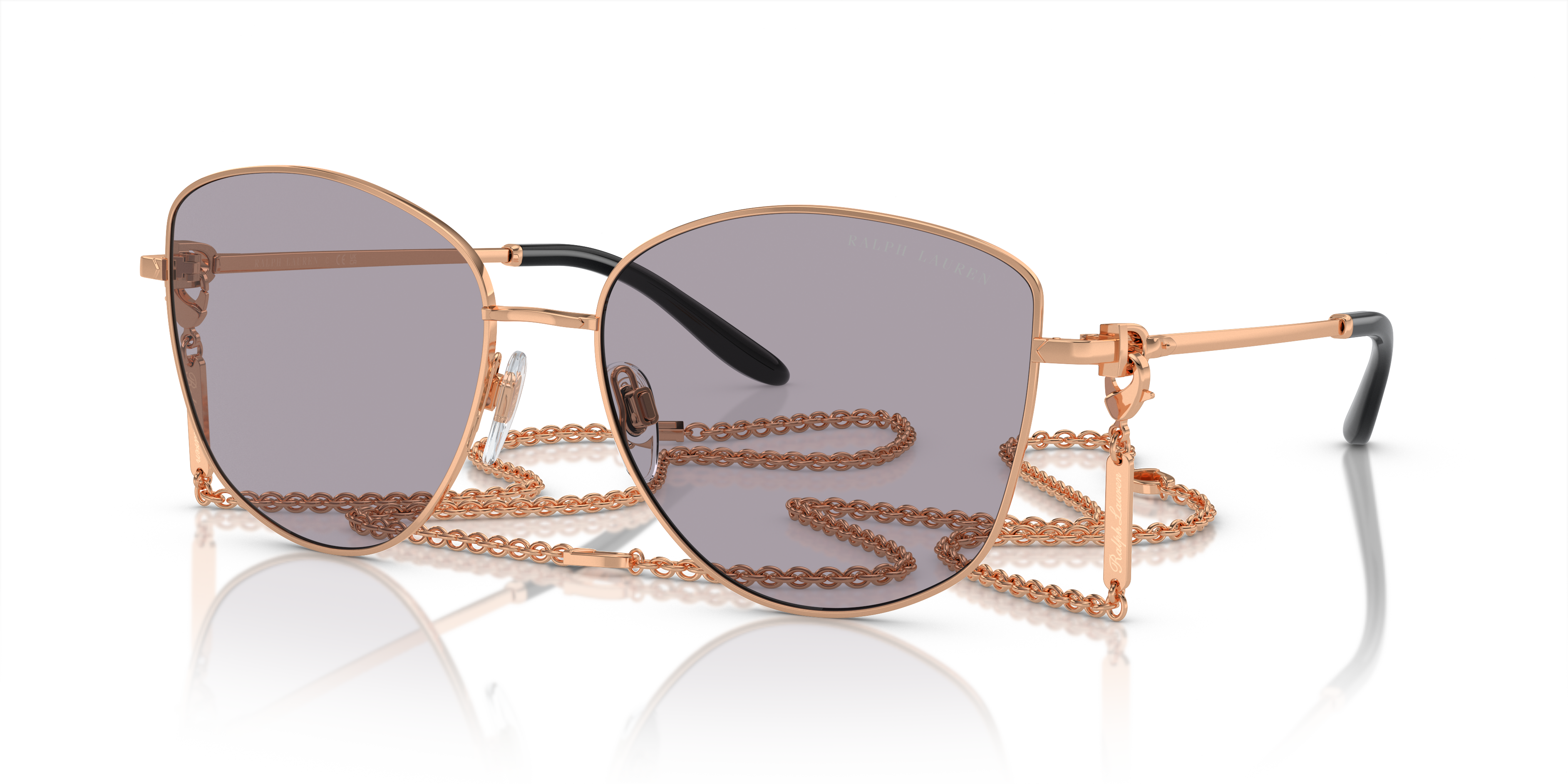 Ralph Lauren The Vivienne XL (59 - 17) with Violet lenses and Pink