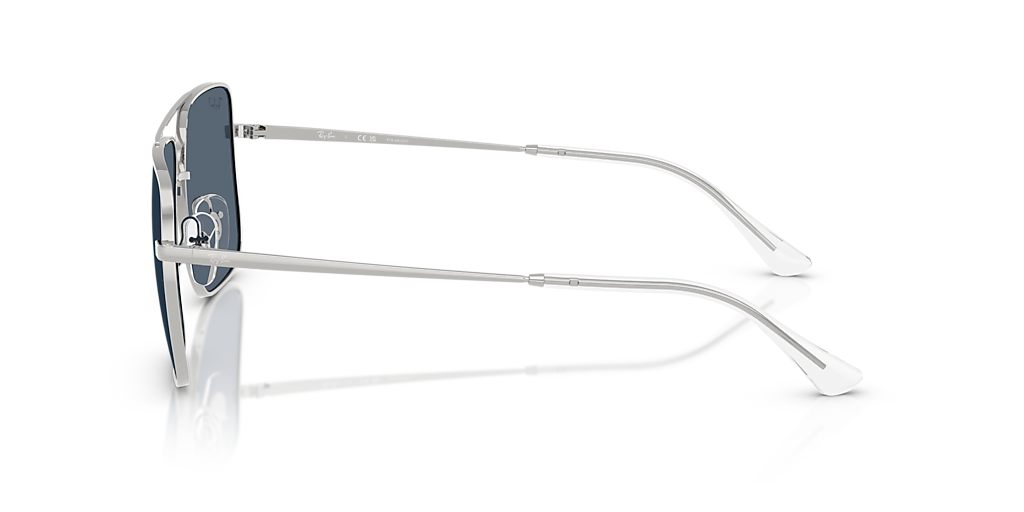 Ray-Ban Ari Bio-Based L (56 - 16) with Blue lenses and Silver