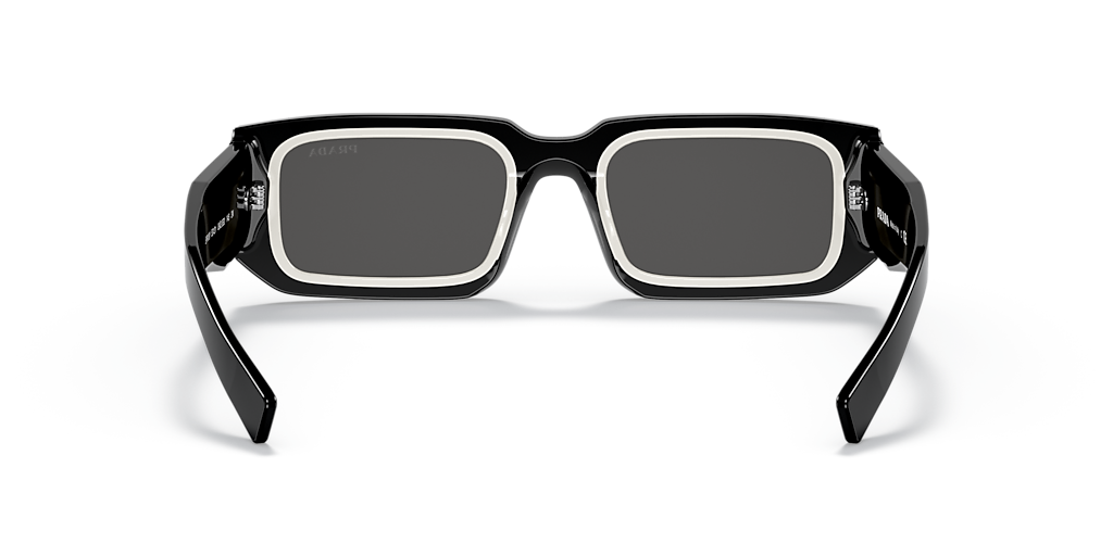 Prada PR 06YS M (53 - 21) with Grey lenses and Black frame