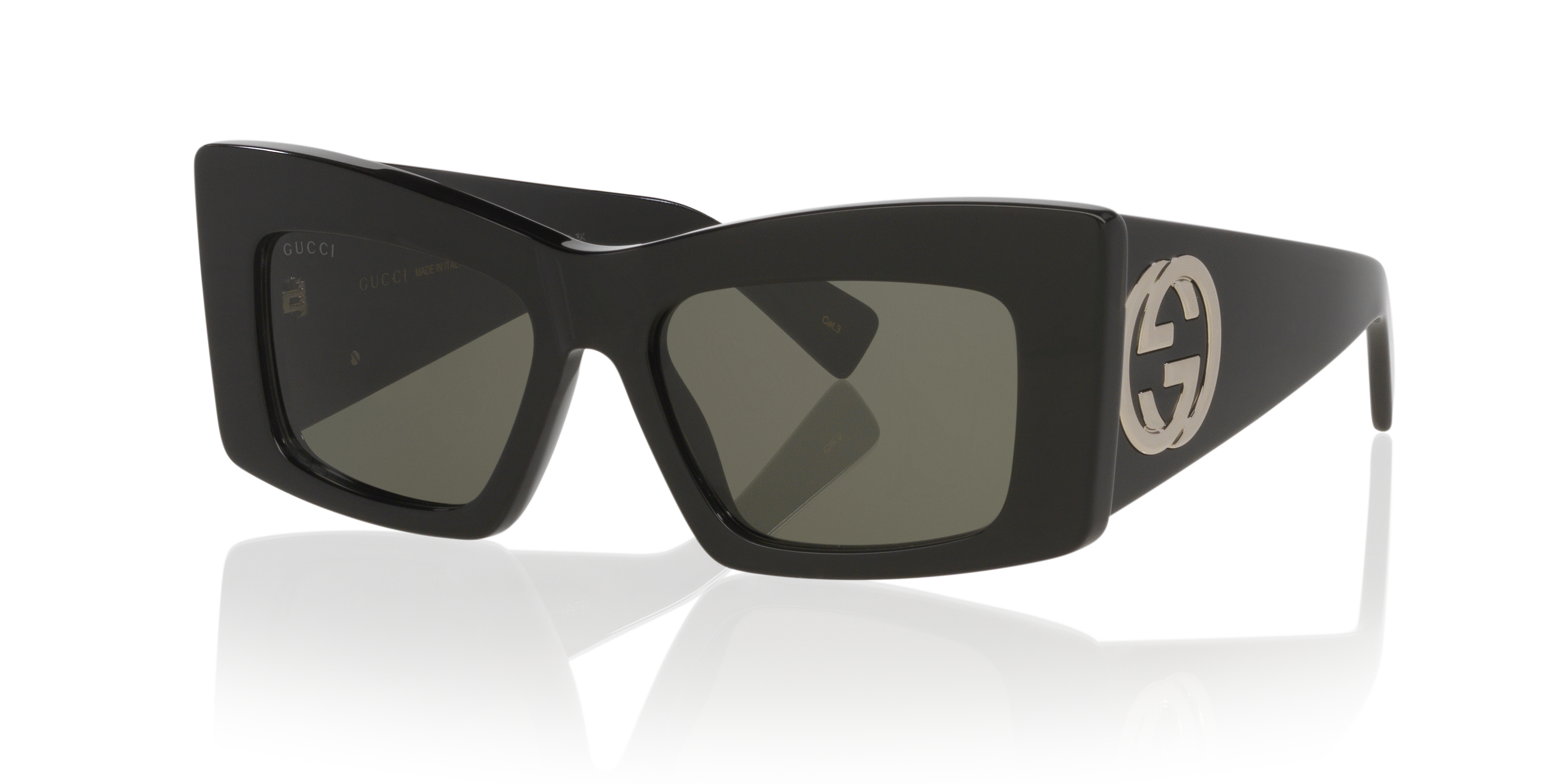 Gucci GG1842S S (53 - 17) with Grey lenses and Black frame