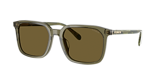 トップス ACUOD by CHANU Coach HC8426U CAD81 L (54 - 19) with Violet lenses and Grey frame